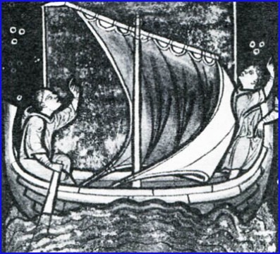 monks in boat flying seamonster giulia CROPPED